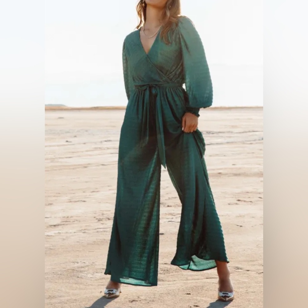 Emerald Green Jumpsuit